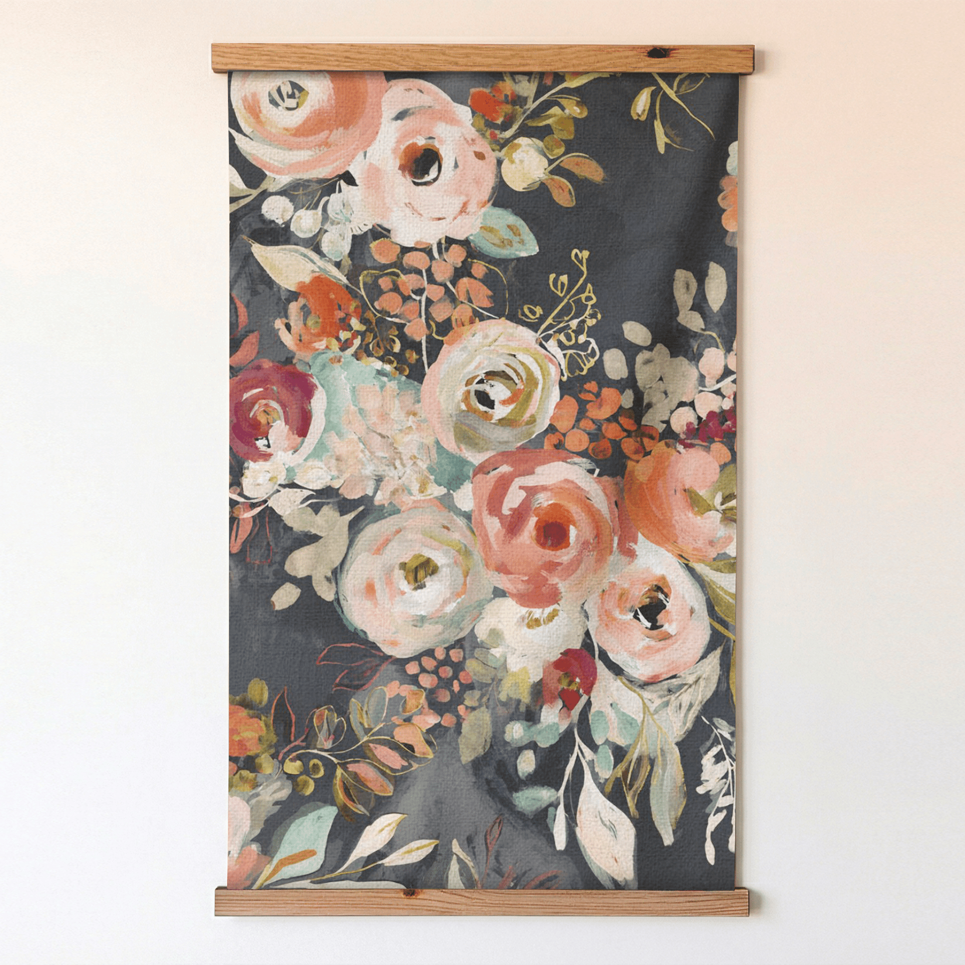 Painted Bouquet - Tapestry - Painted Paper