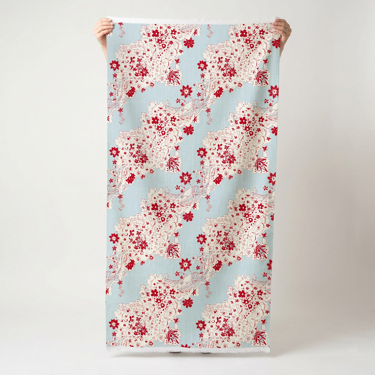 Paisley House - Fabric - Painted Paper