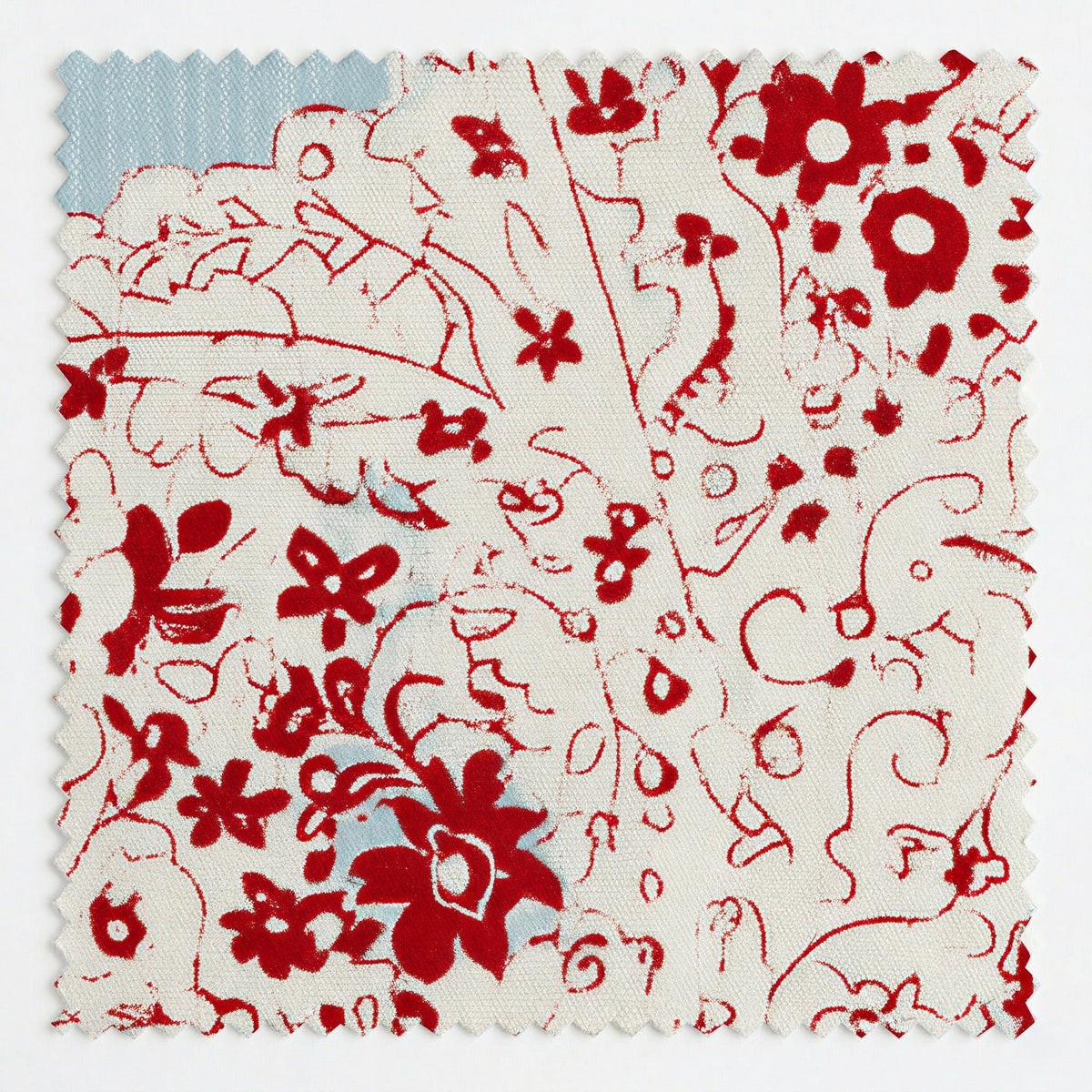 Paisley House - Fabric - Painted Paper