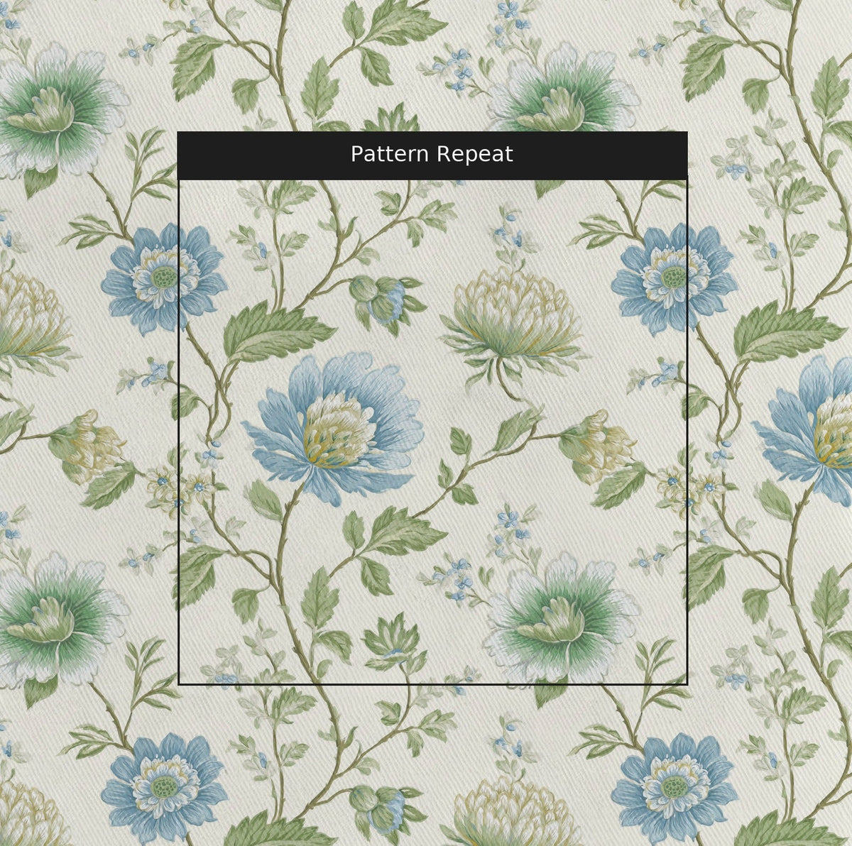 Palmer Florals - Fabric - Painted Paper