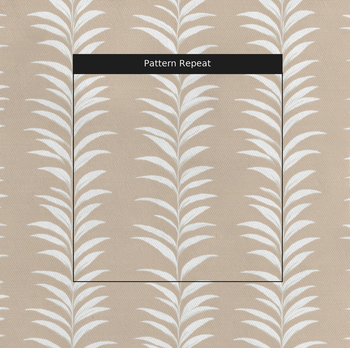 Palmetto - Fabric - Painted Paper