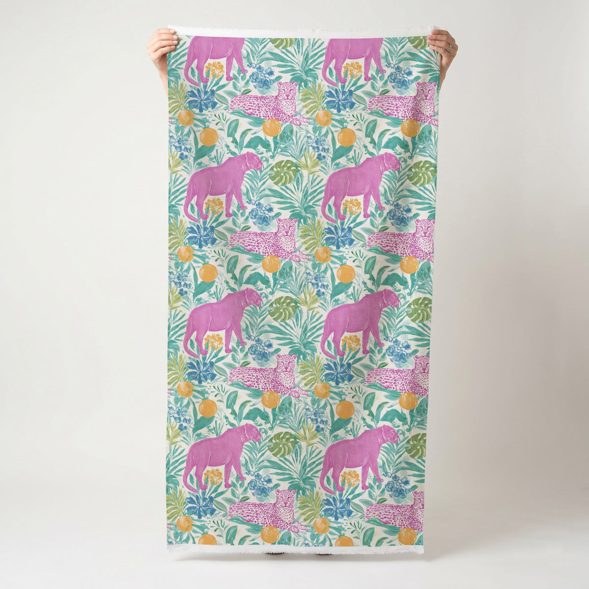 Panthère - Fabric - Painted Paper