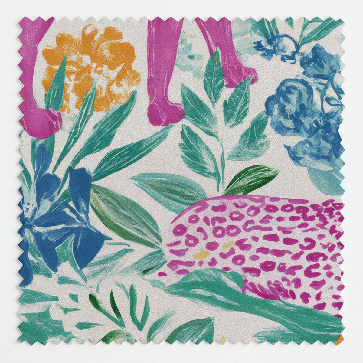 Panthère - Fabric - Painted Paper