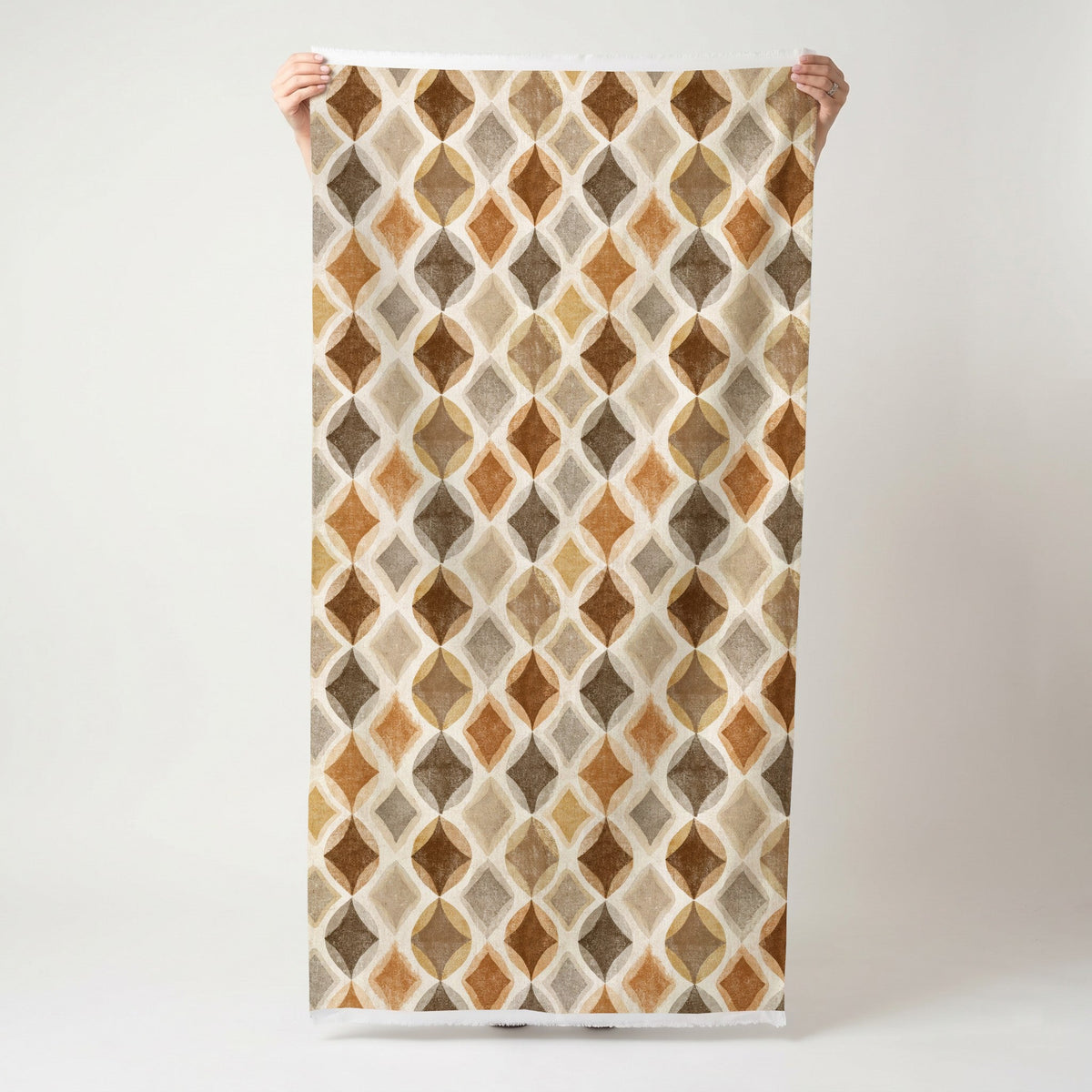 Paragon Lattice - Fabric - Painted Paper