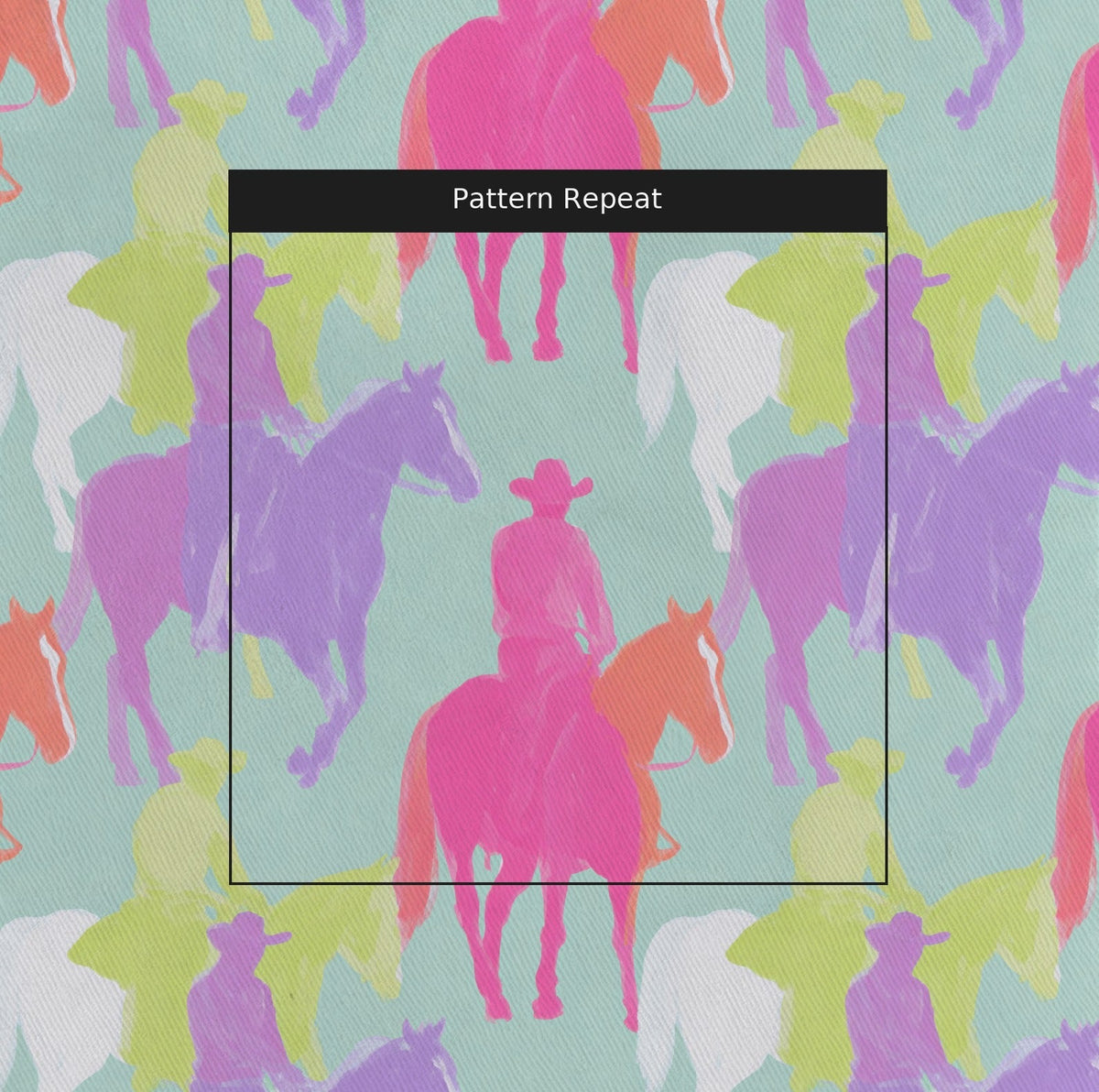 Pasturel - Fabric - Painted Paper