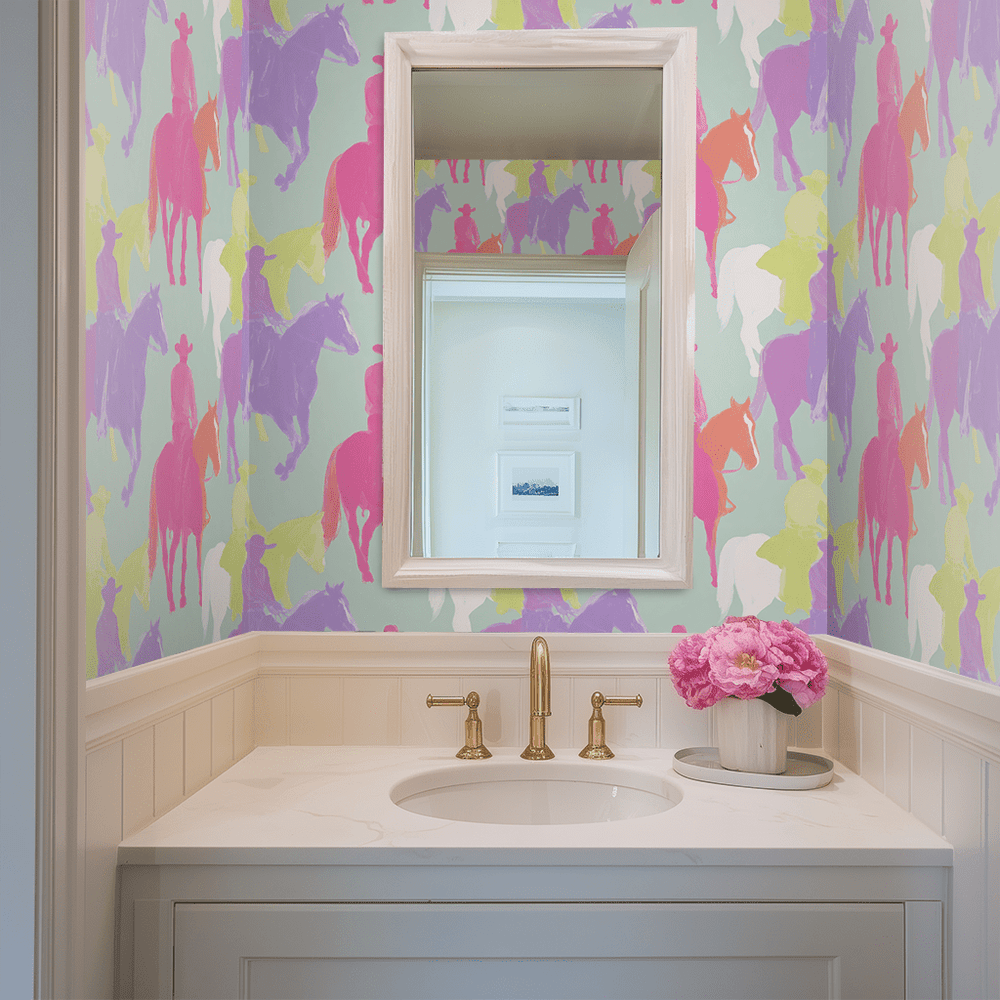 Pasturel Wallpaper - Painted Paper