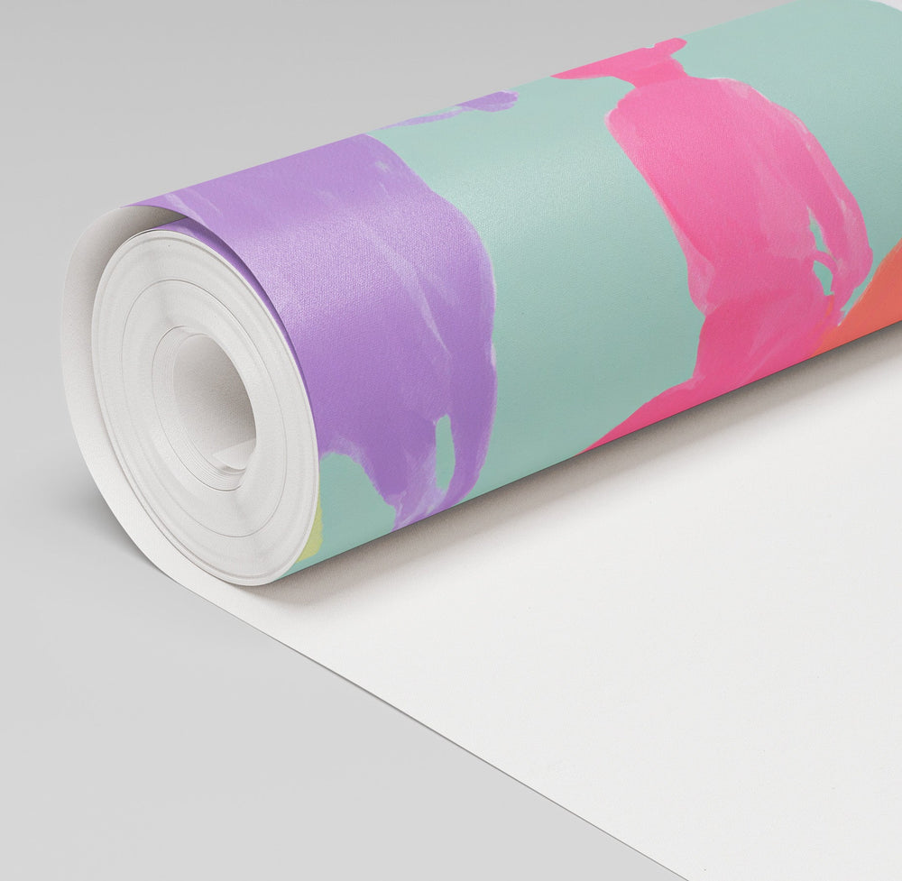 Pasturel Wallpaper - Painted Paper