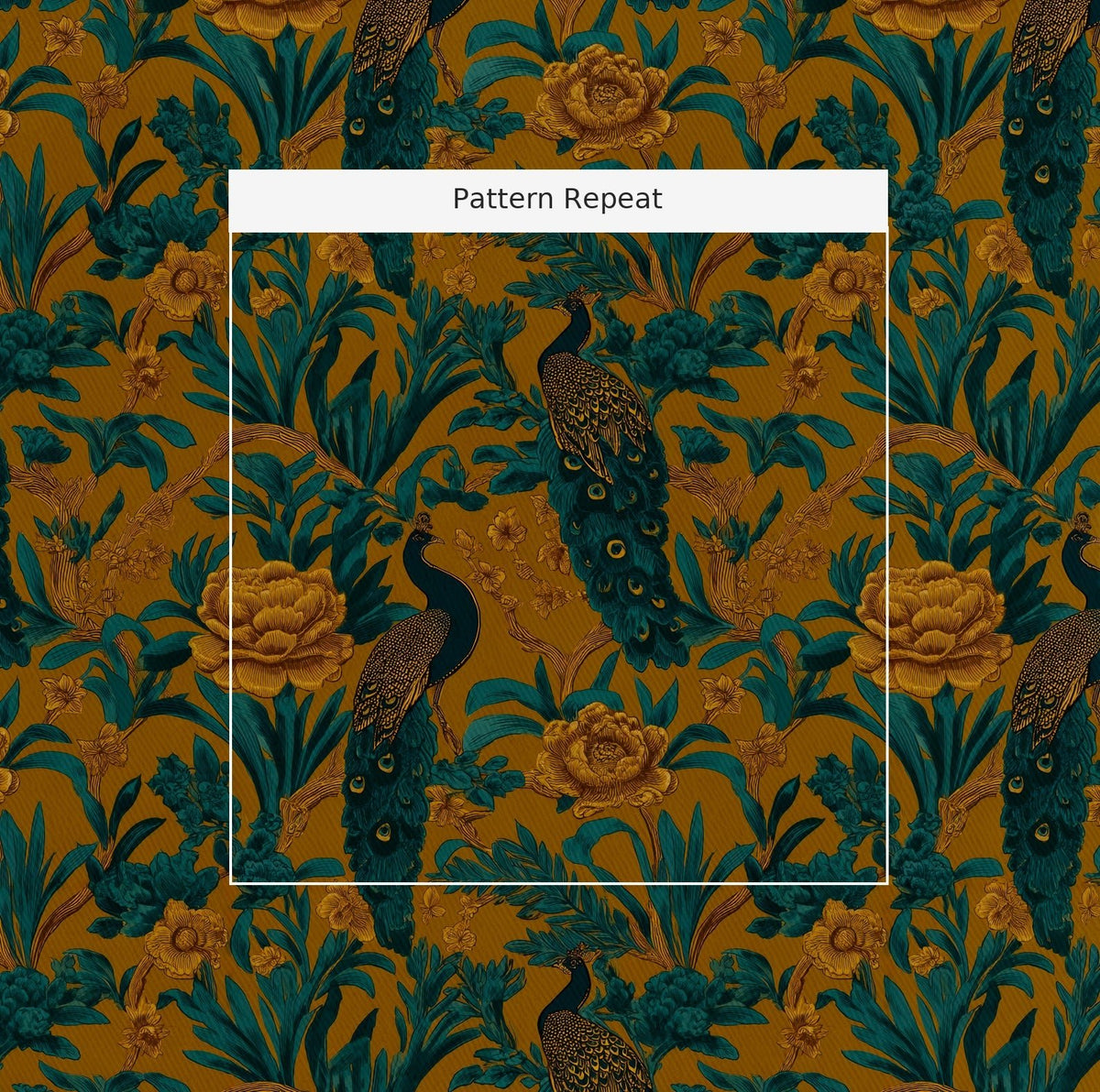 Peacock & Laure - Fabric - Painted Paper