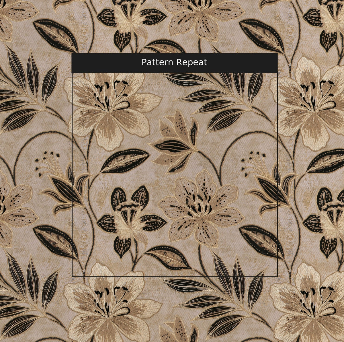 Pearl Edge - Fabric - Painted Paper