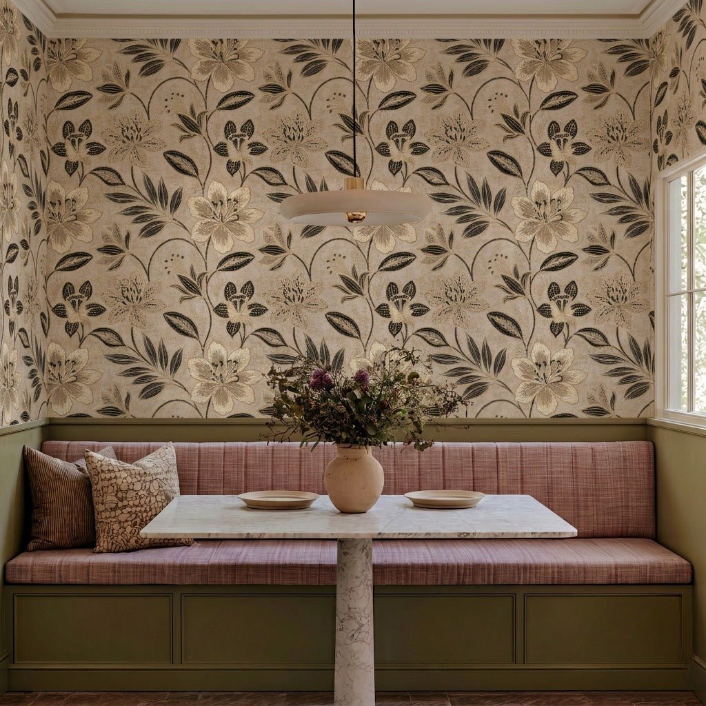 Pearl Edge Wallpaper - Painted Paper