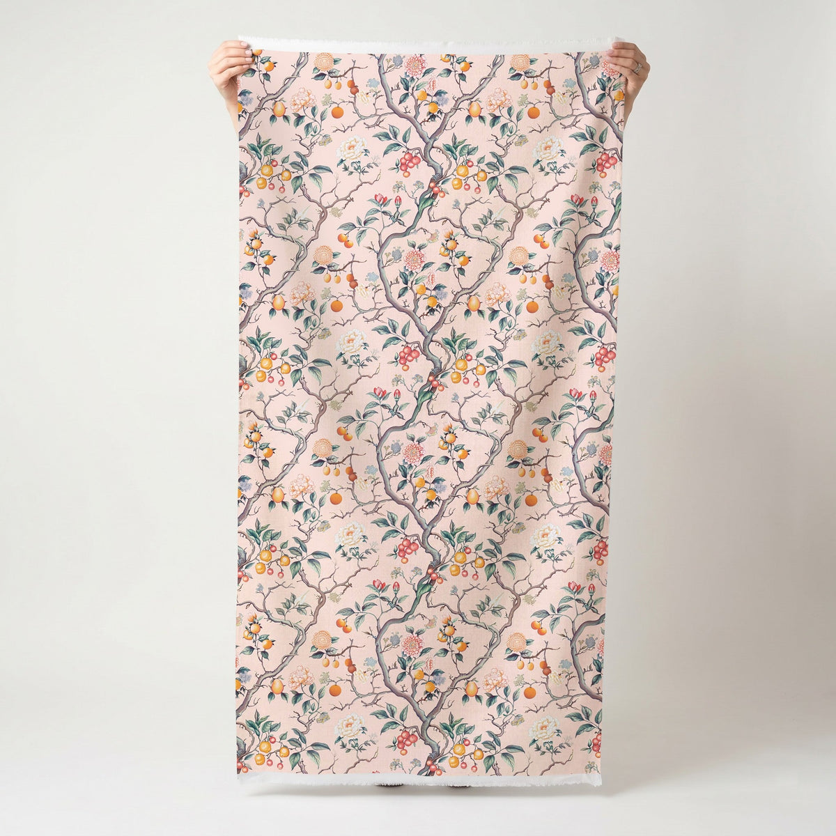 Penelope Floral - Fabric - Painted Paper