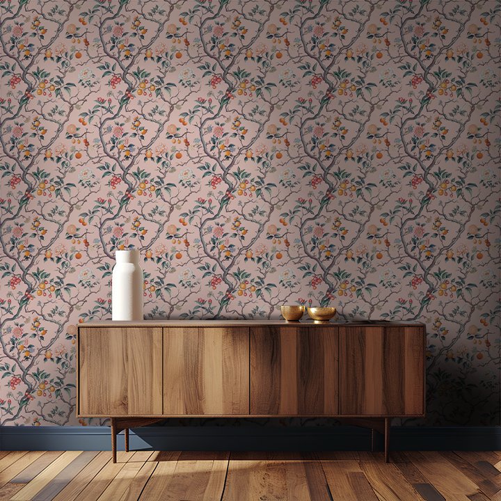 Penelope Floral Wallpaper - Painted Paper