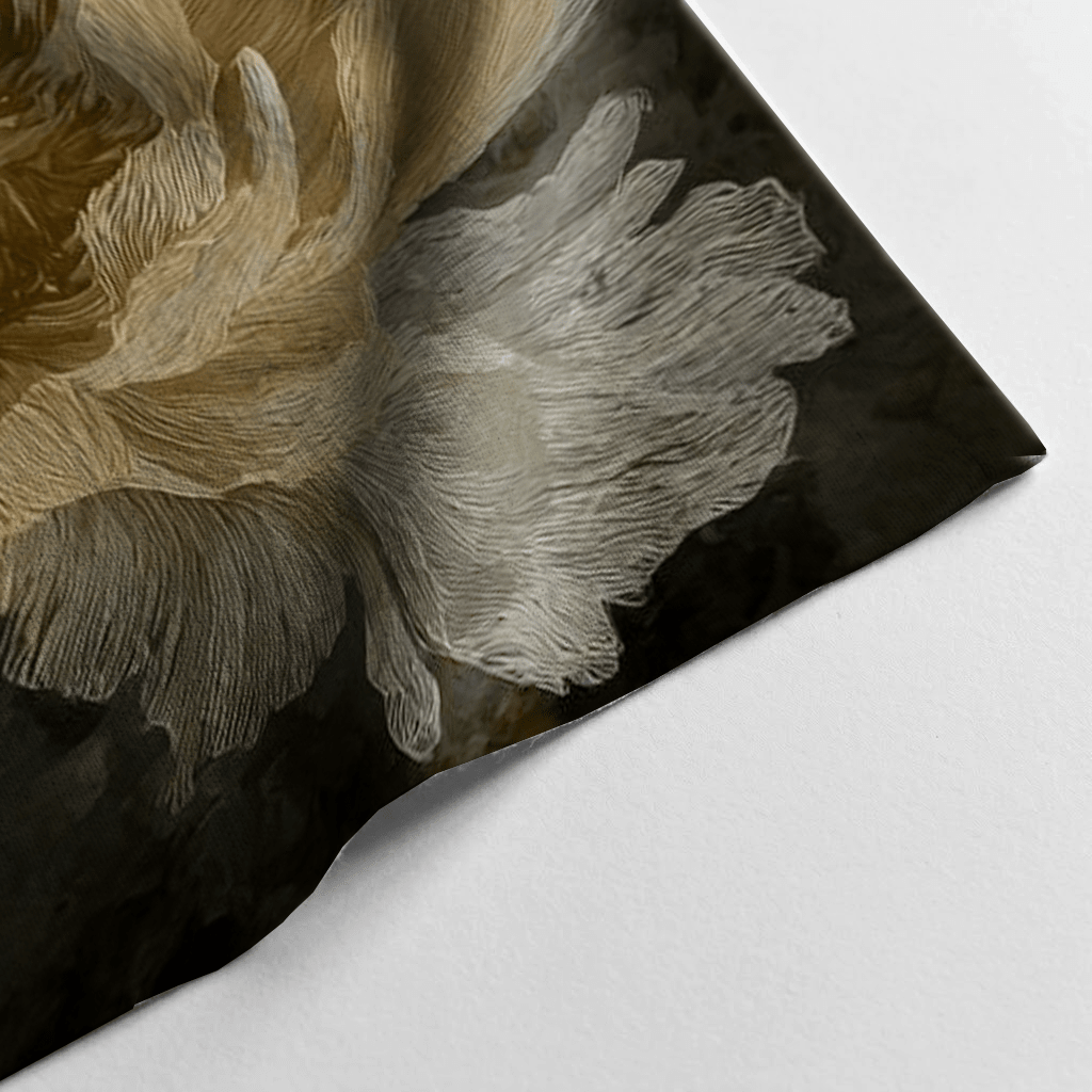 Peony Portrait - Tapestry - Painted Paper
