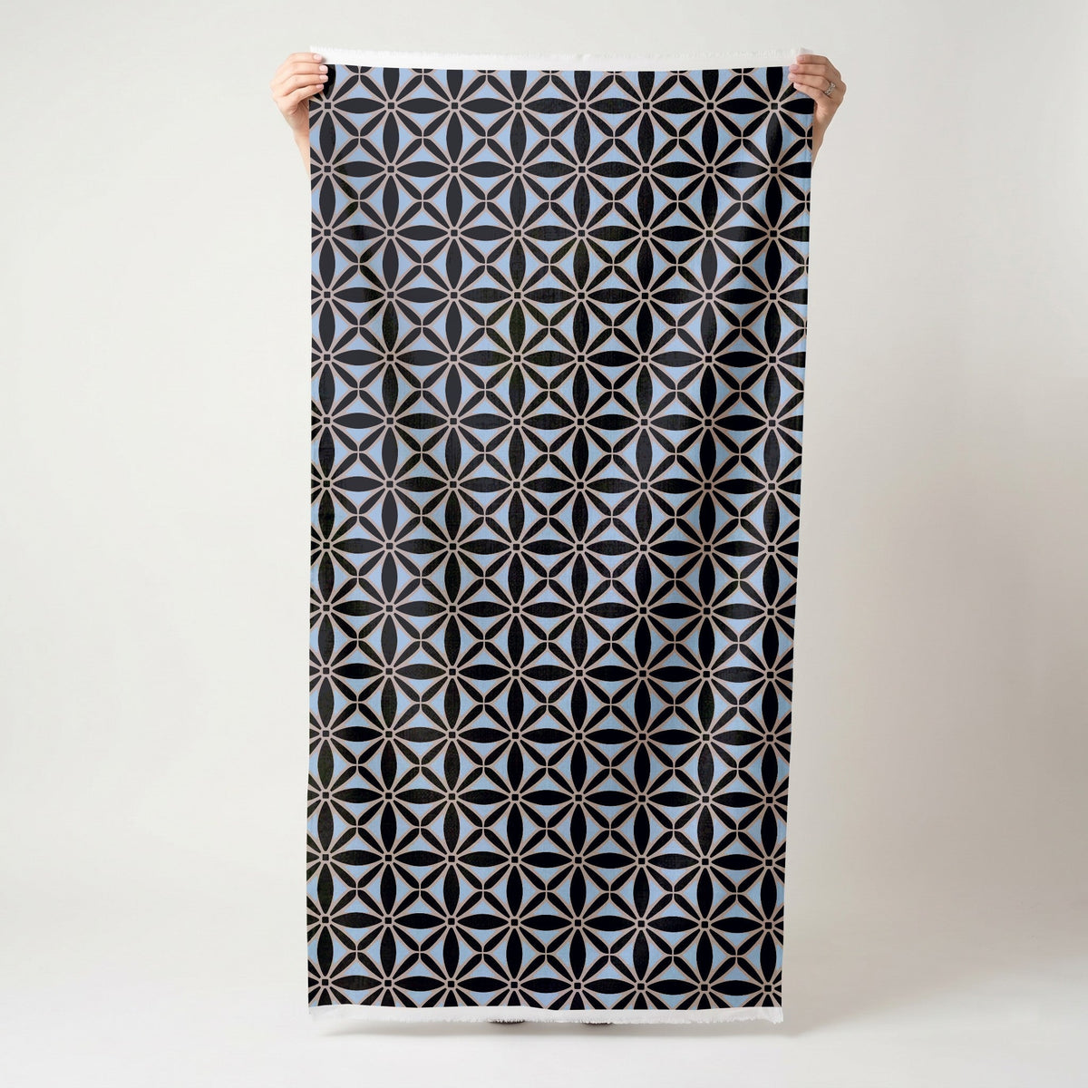 Perfectly Aligned - Fabric - Painted Paper