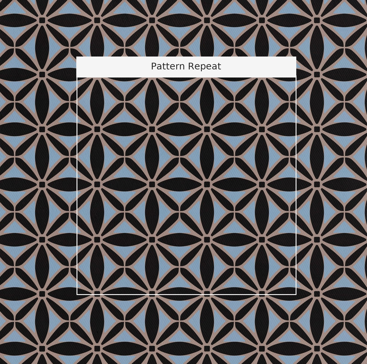 Perfectly Aligned - Fabric - Painted Paper