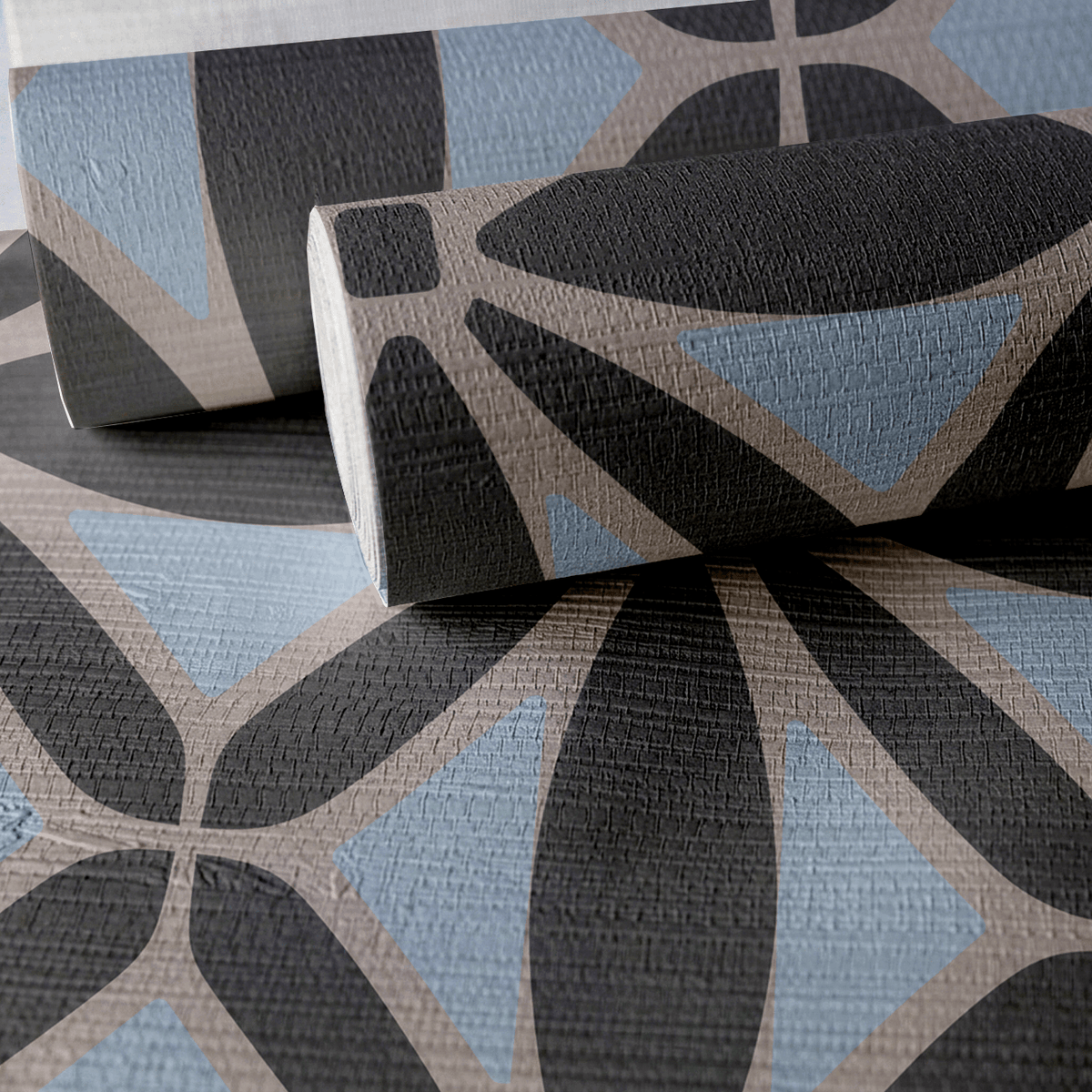 Perfectly Aligned Faux Grasscloth Wallpaper - Painted Paper