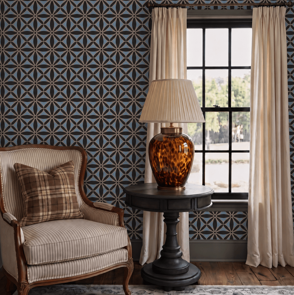 Perfectly Aligned Wallpaper - Painted Paper
