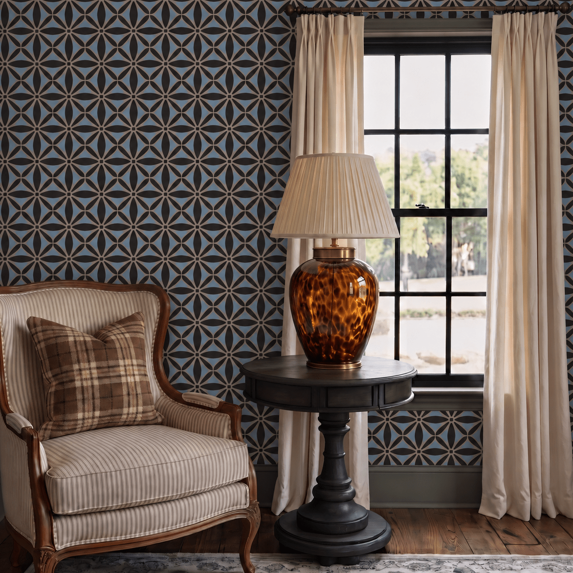 Perfectly Aligned Wallpaper - Painted Paper
