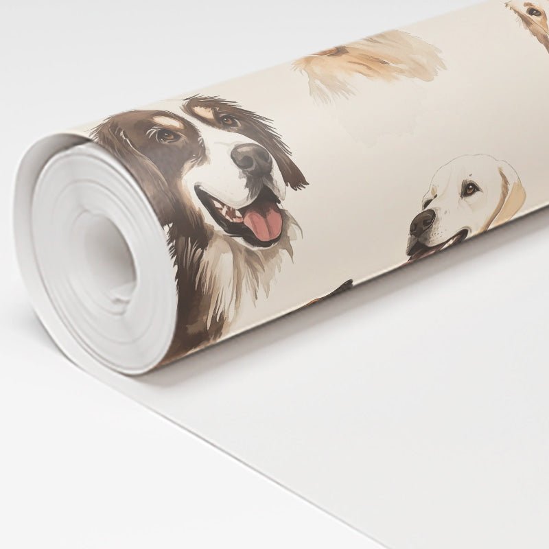 Pet Portraits Wallpaper - Painted Paper