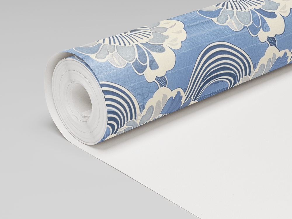 Petal Arches Wallpaper - Painted Paper