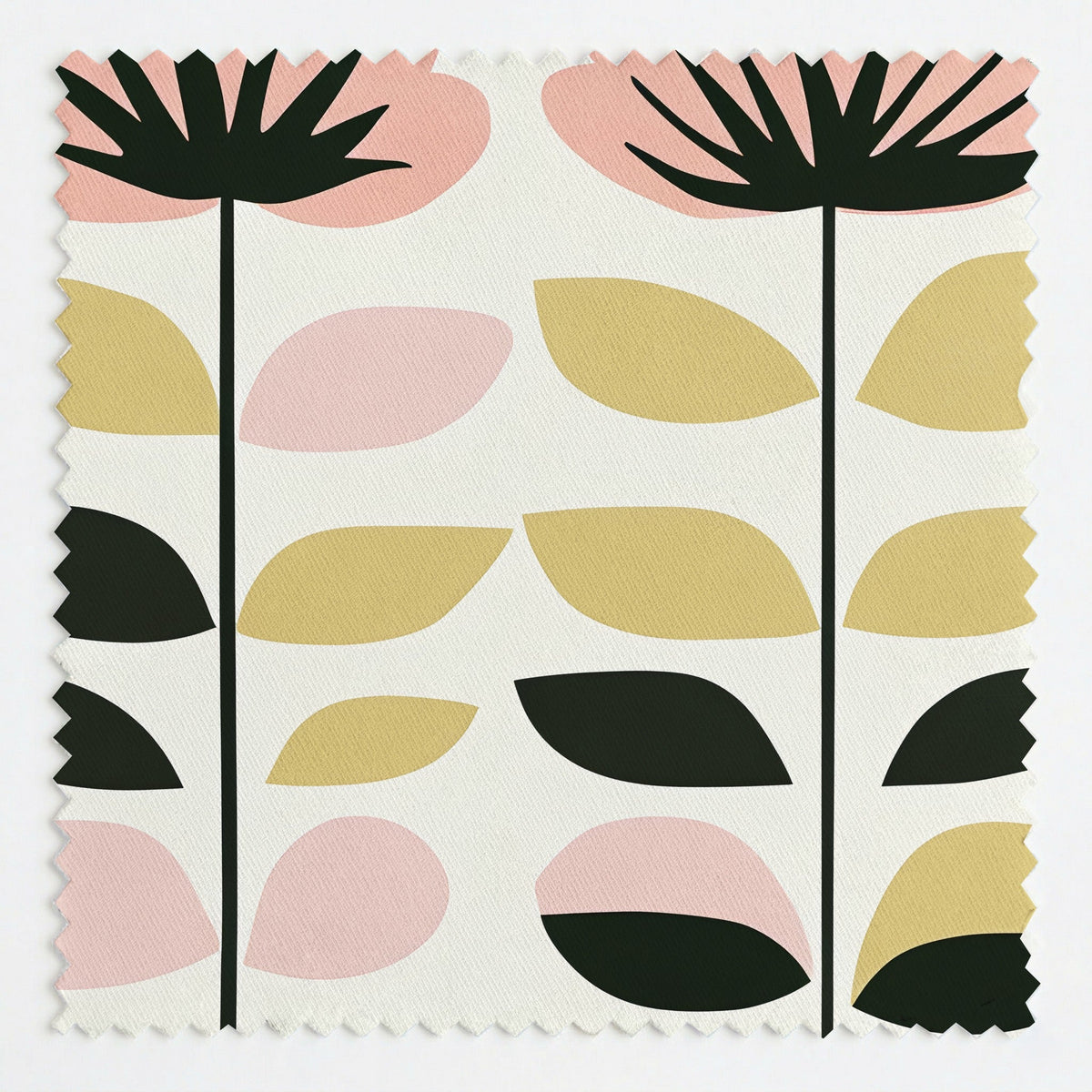 Petal Power - Fabric - Painted Paper