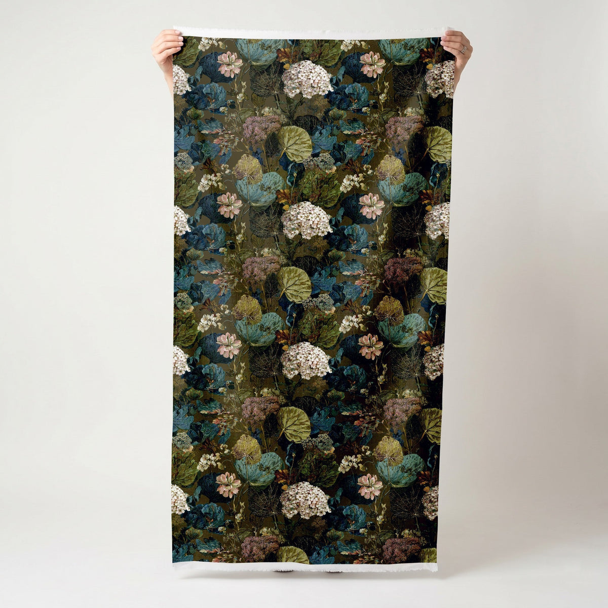 Petalwood - Fabric - Painted Paper