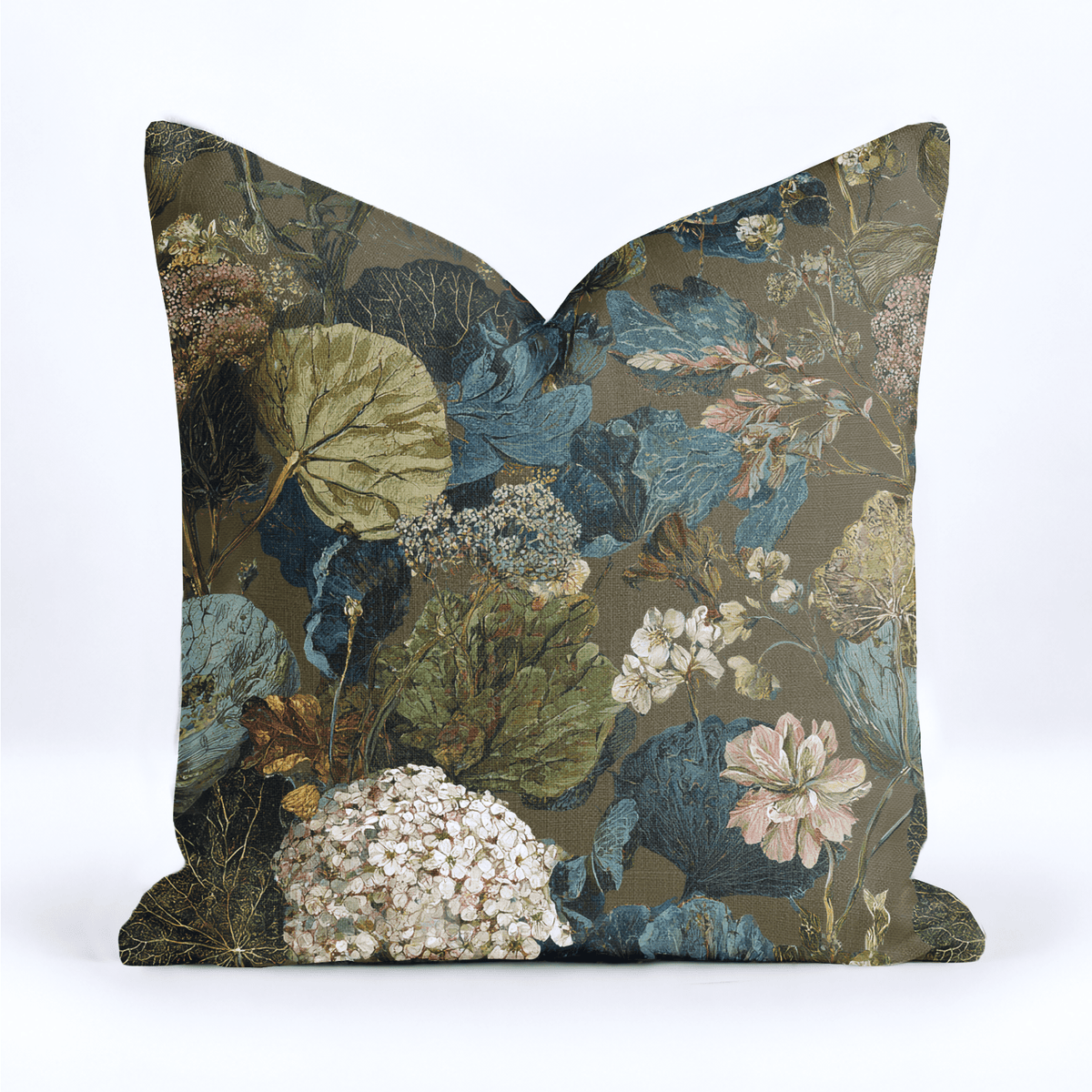 Petalwood Throw Pillow - Painted Paper