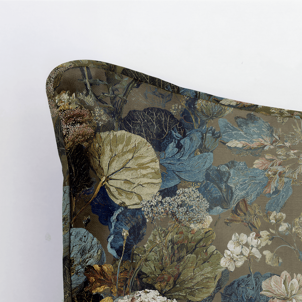 Petalwood Throw Pillow - Painted Paper