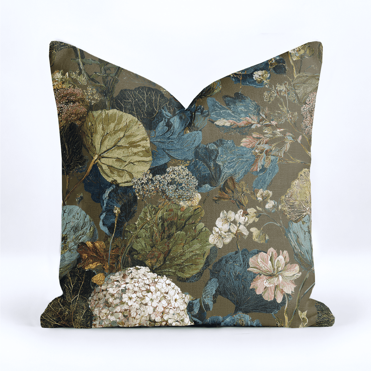 Petalwood Throw Pillow - Painted Paper