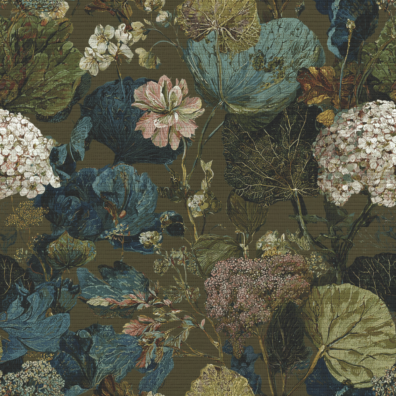 Petalwood Faux Grasscloth Wallpaper