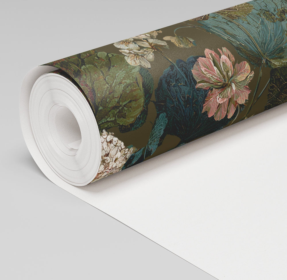 Petalwood Wallpaper - Painted Paper