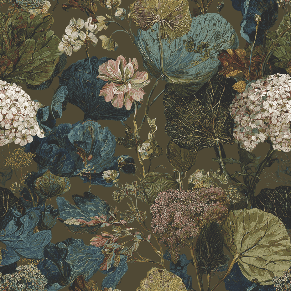 Petalwood Wallpaper - Painted Paper