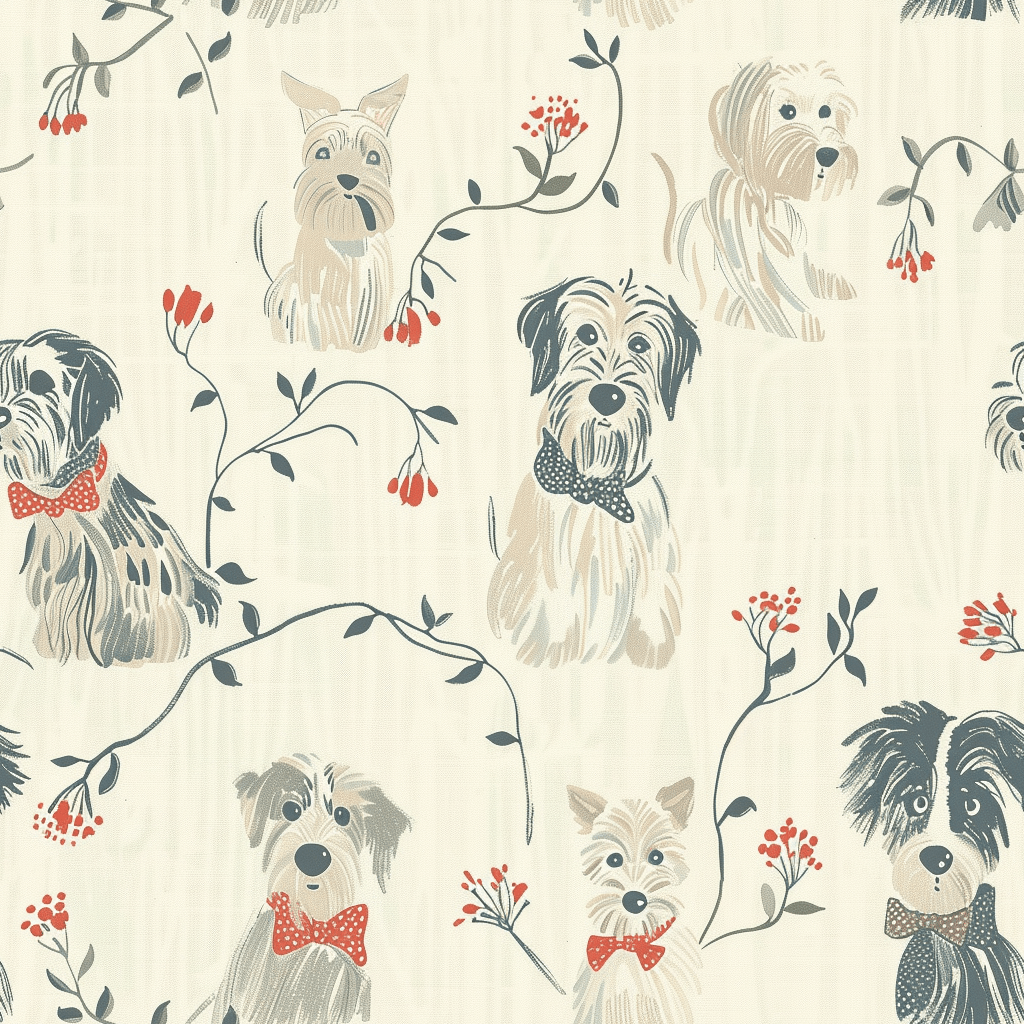 Petite Promenade Wallpaper - Painted Paper