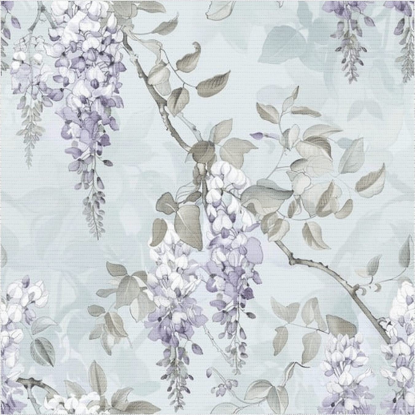 Philipa Floral Faux Grasscloth Wallpaper - Painted Paper