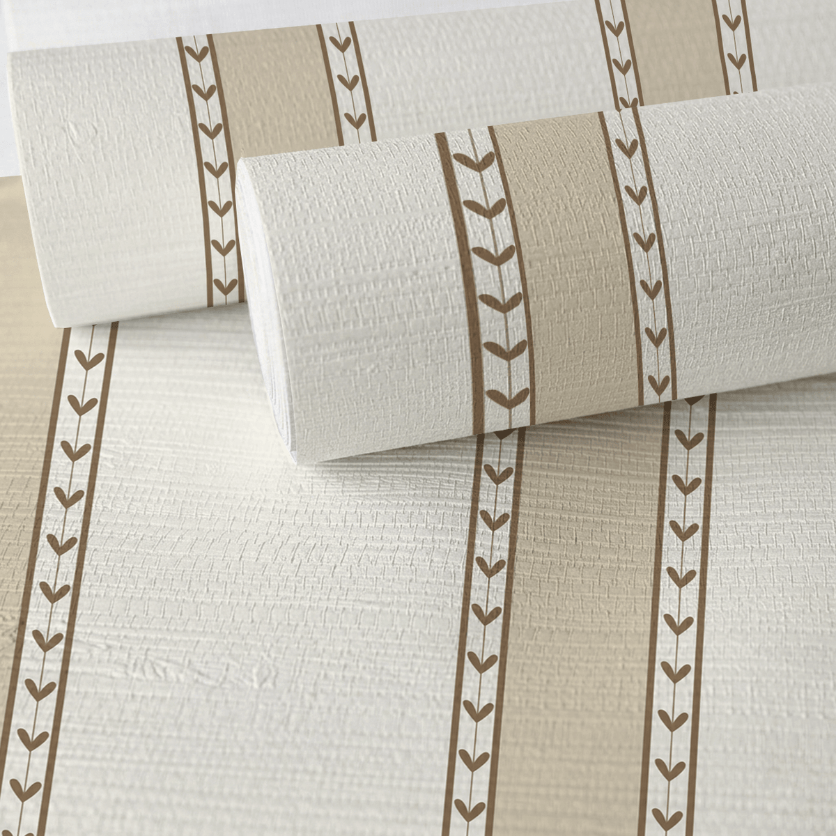 Philomena Faux Grasscloth Wallpaper - Painted Paper