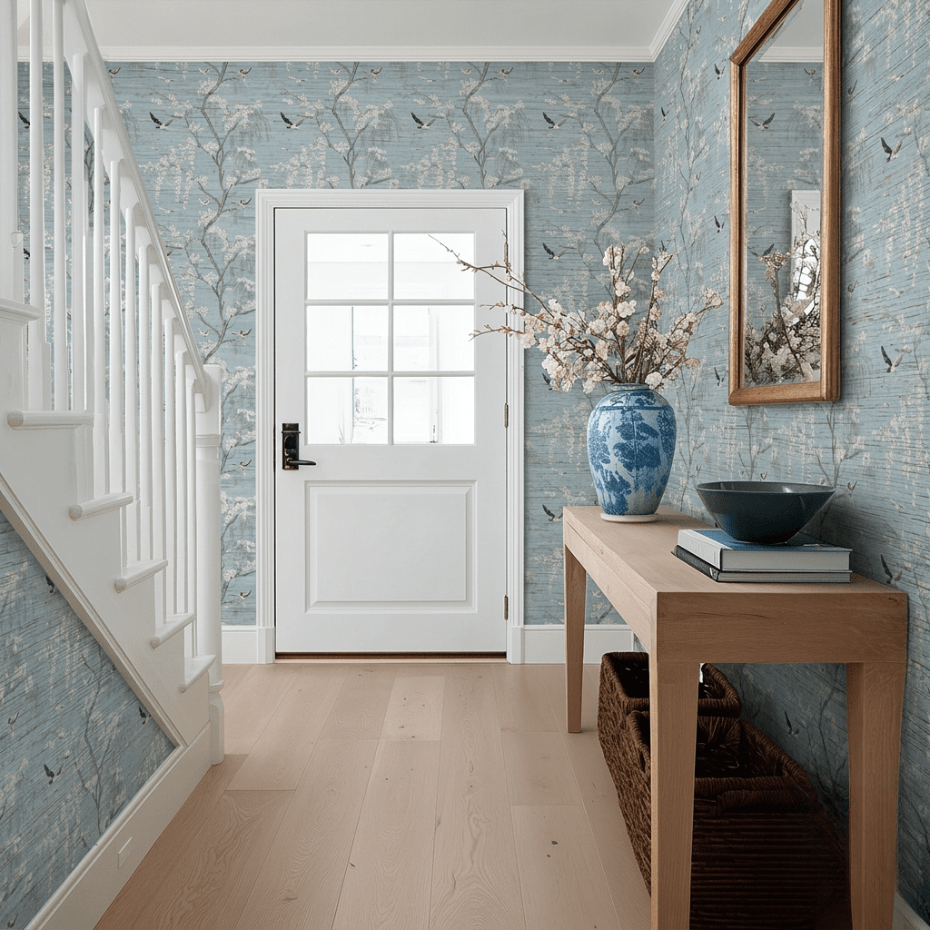 Philomene Faux Grasscloth Wallpaper - Painted Paper