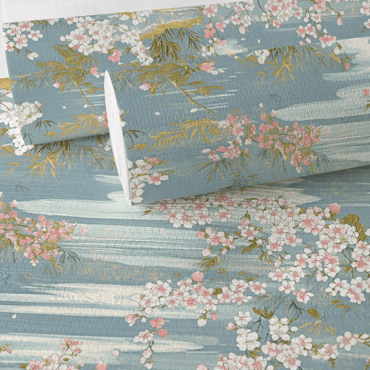 Pierce Faux Grasscloth Wallpaper - Painted Paper