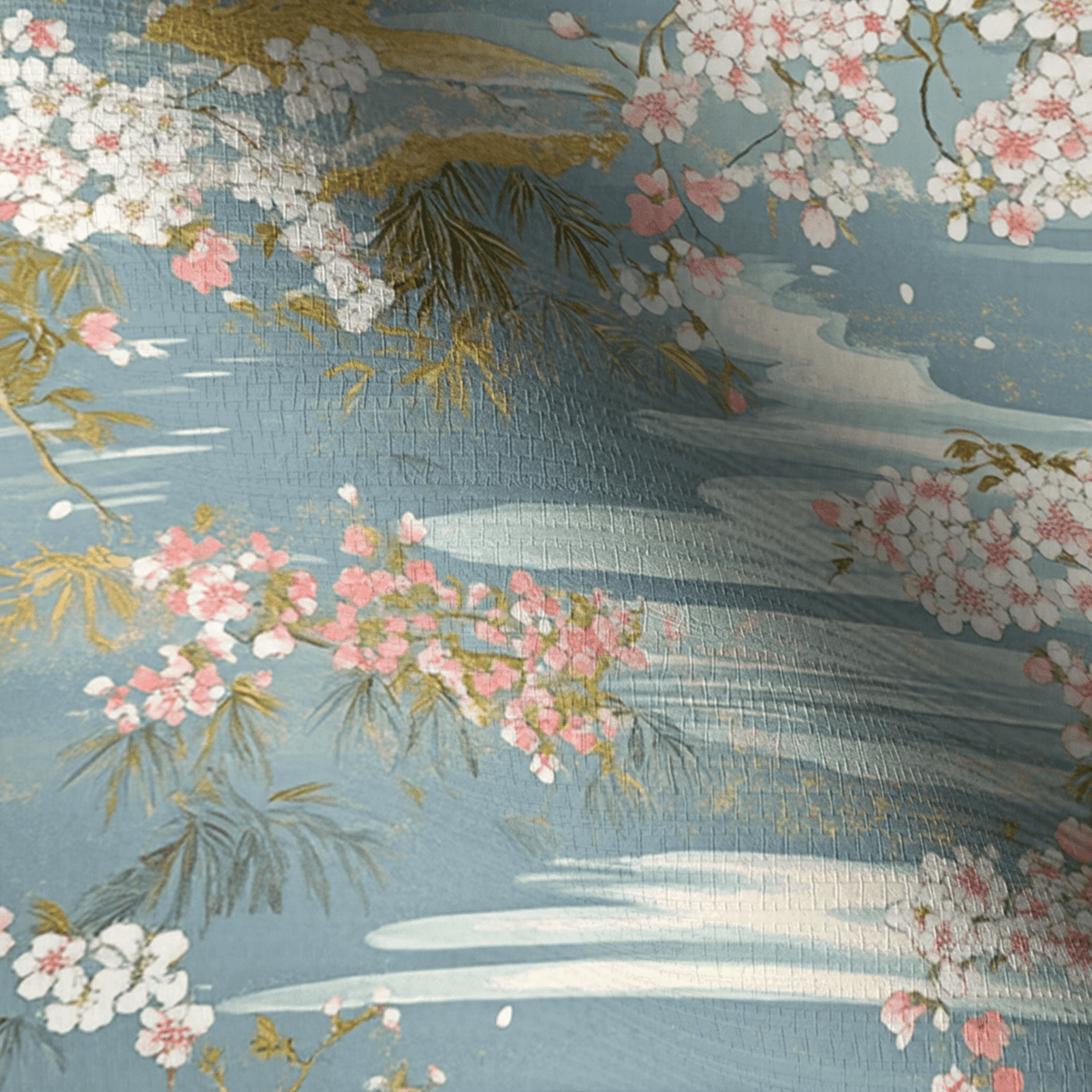 Pierce Faux Grasscloth Wallpaper - Painted Paper