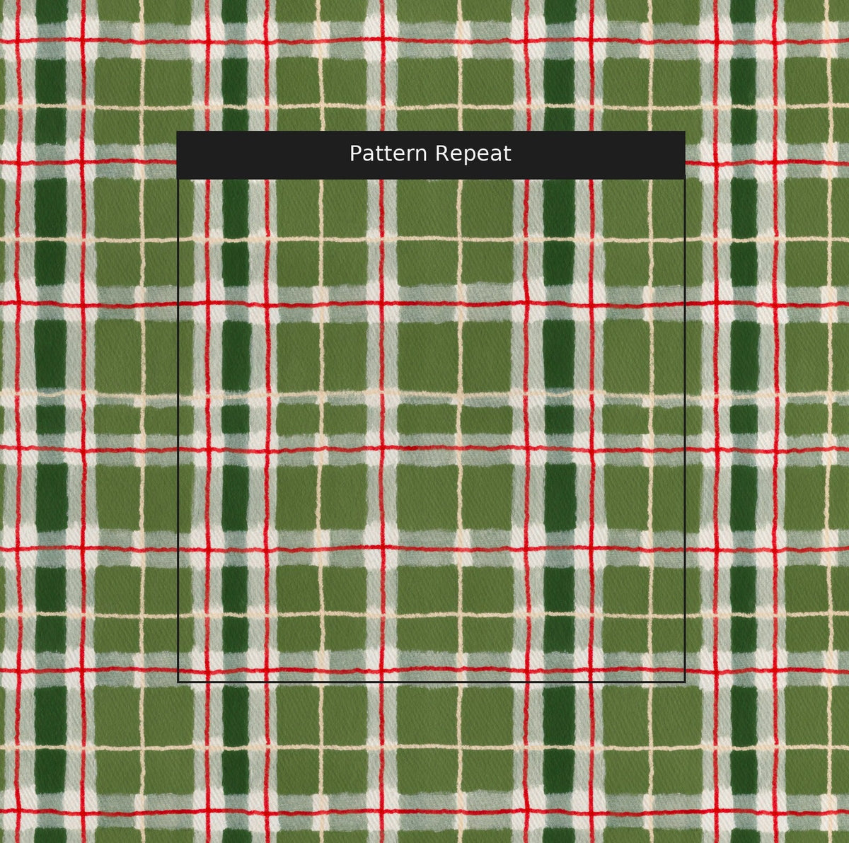 Pinehurst Plaid - Fabric - Painted Paper