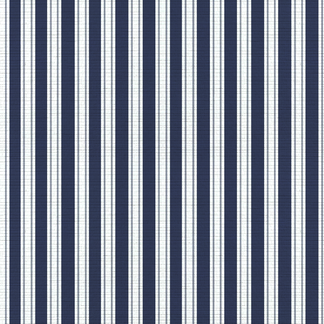 Pinstripe Blues Faux Grasscloth Wallpaper