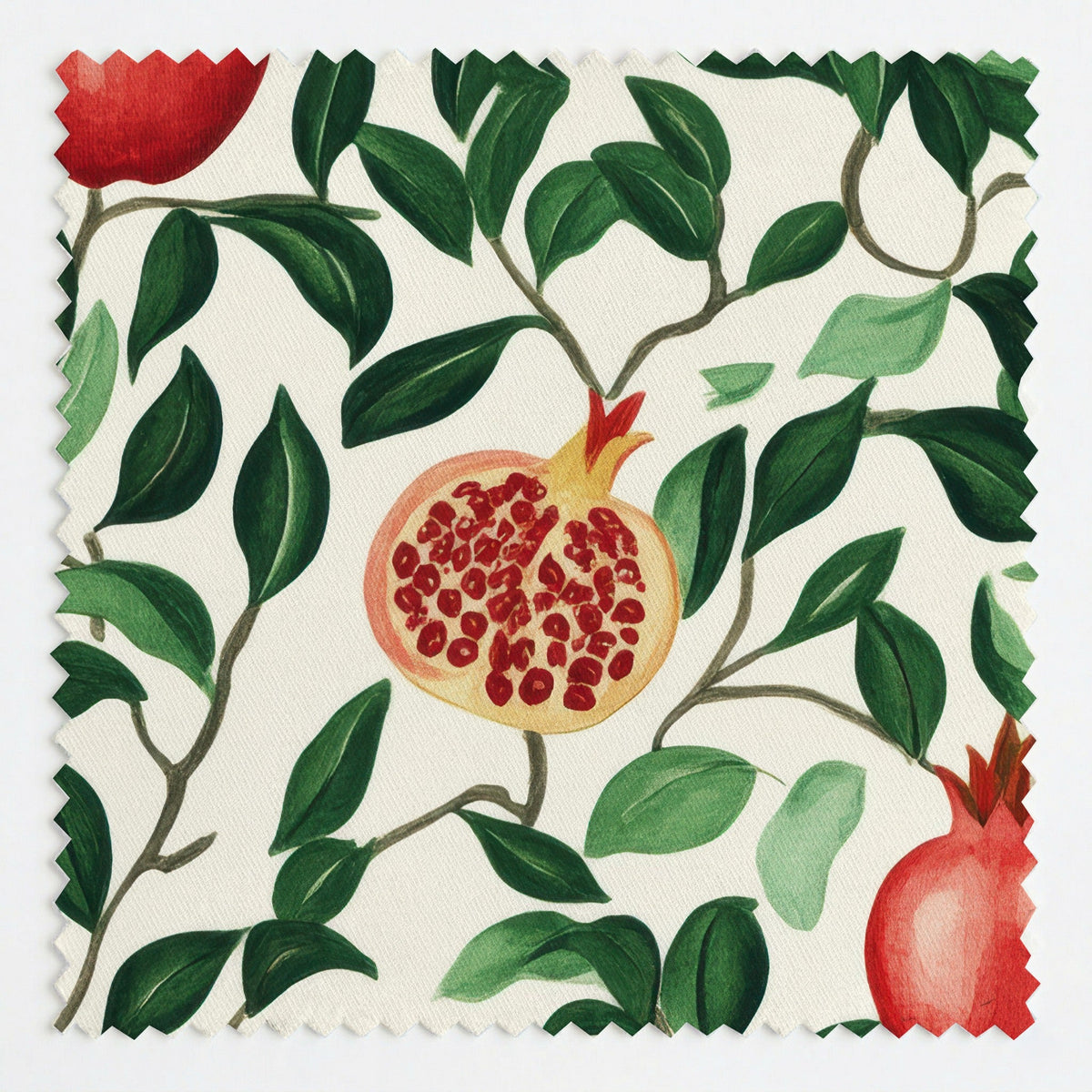 Pom & Vine - Fabric - Painted Paper