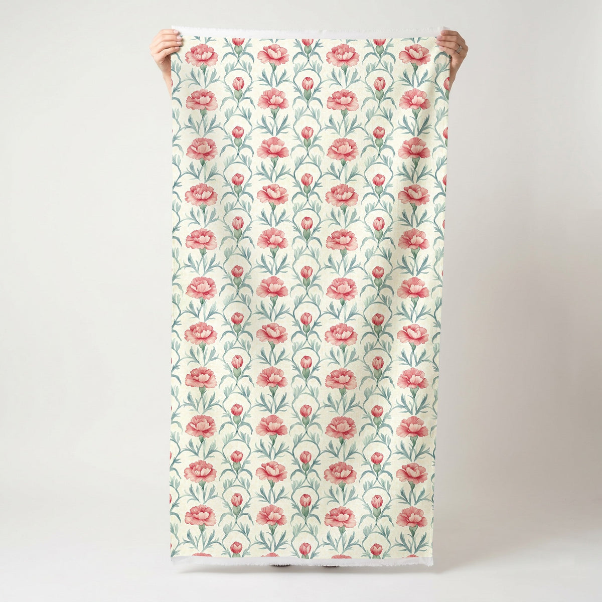 Poppy Charm - Fabric - Painted Paper