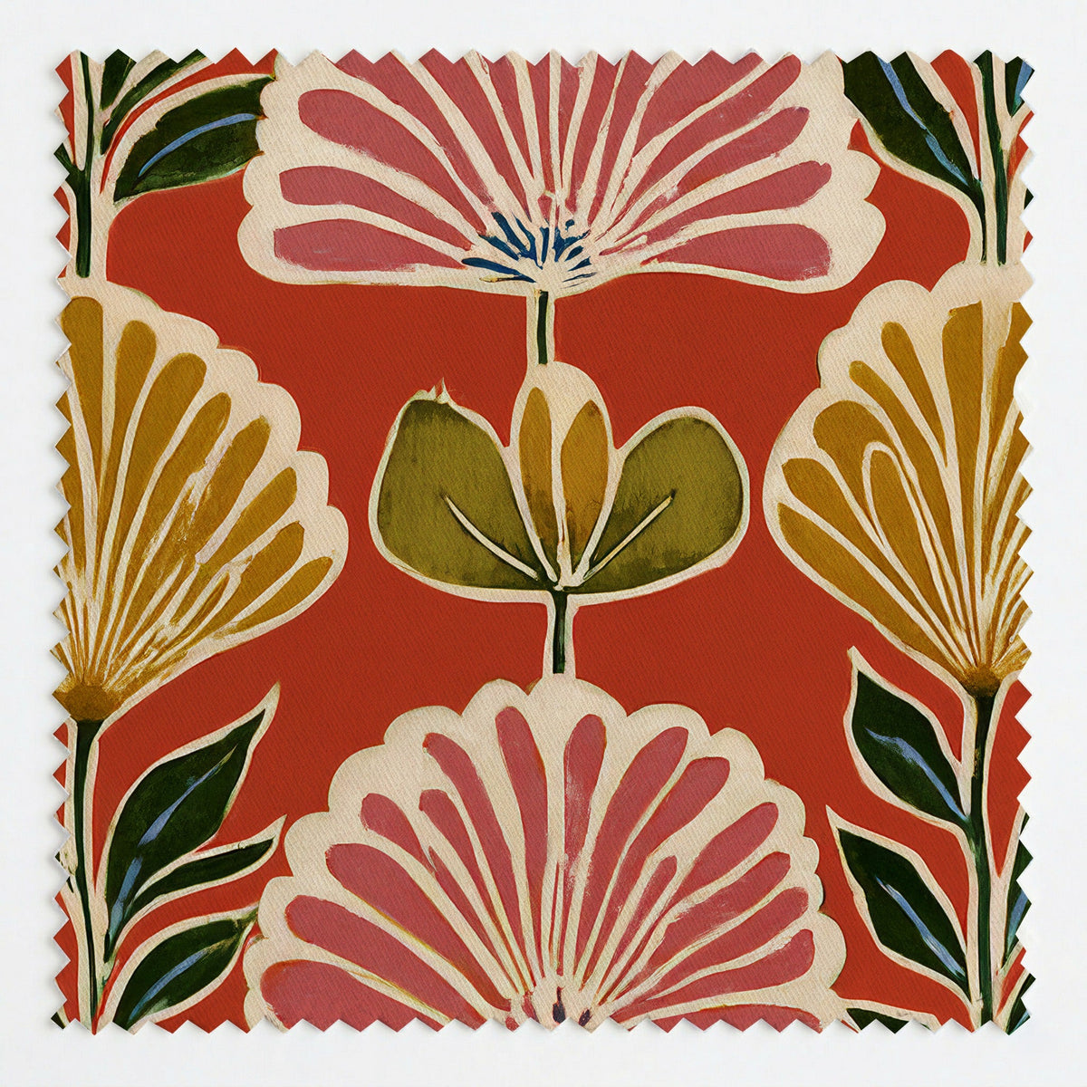 Positano Sunsets - Fabric - Painted Paper
