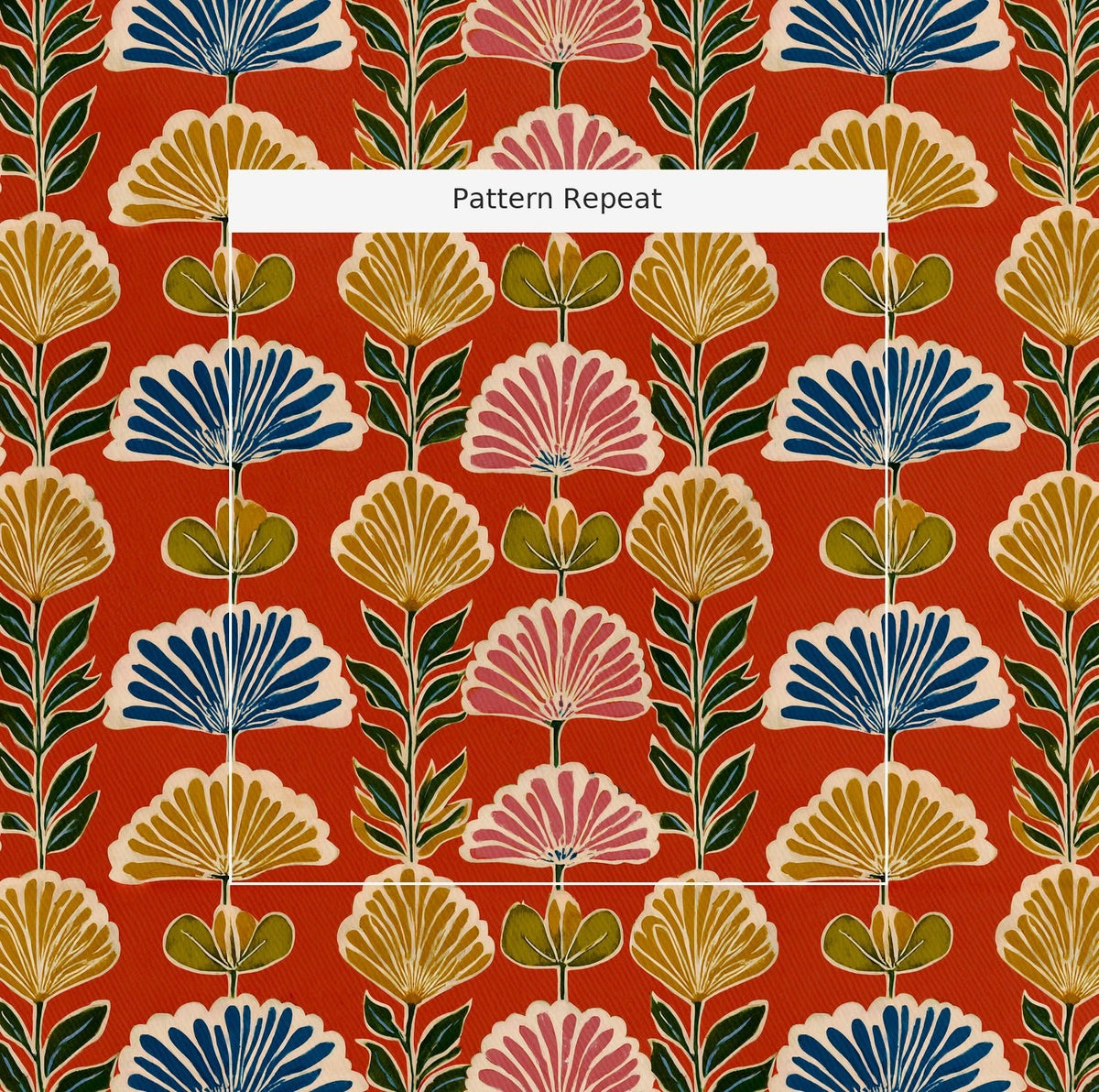 Positano Sunsets - Fabric - Painted Paper