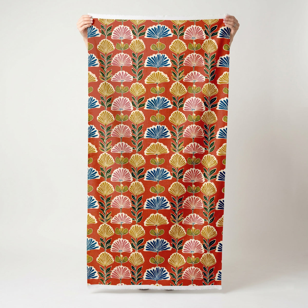 Positano Sunsets - Fabric - Painted Paper