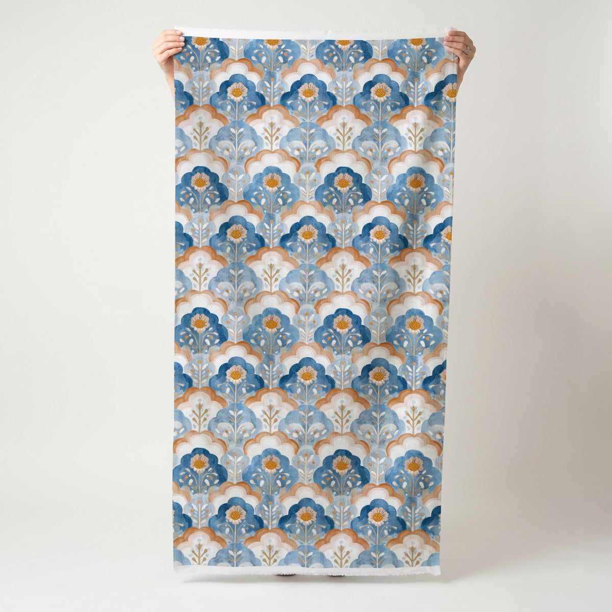 Posy - Fabric - Painted Paper
