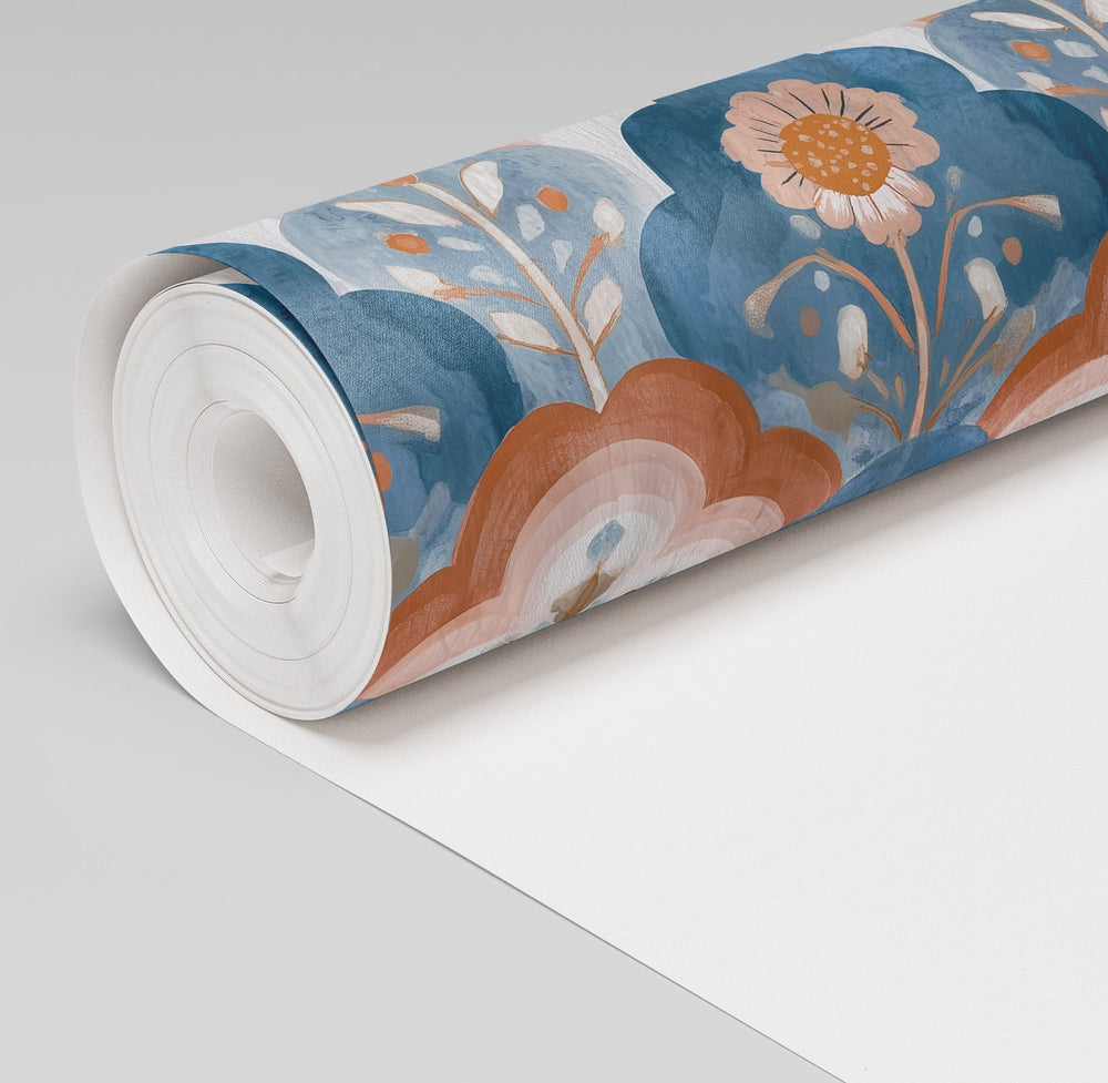 Posy Wallpaper - Painted Paper