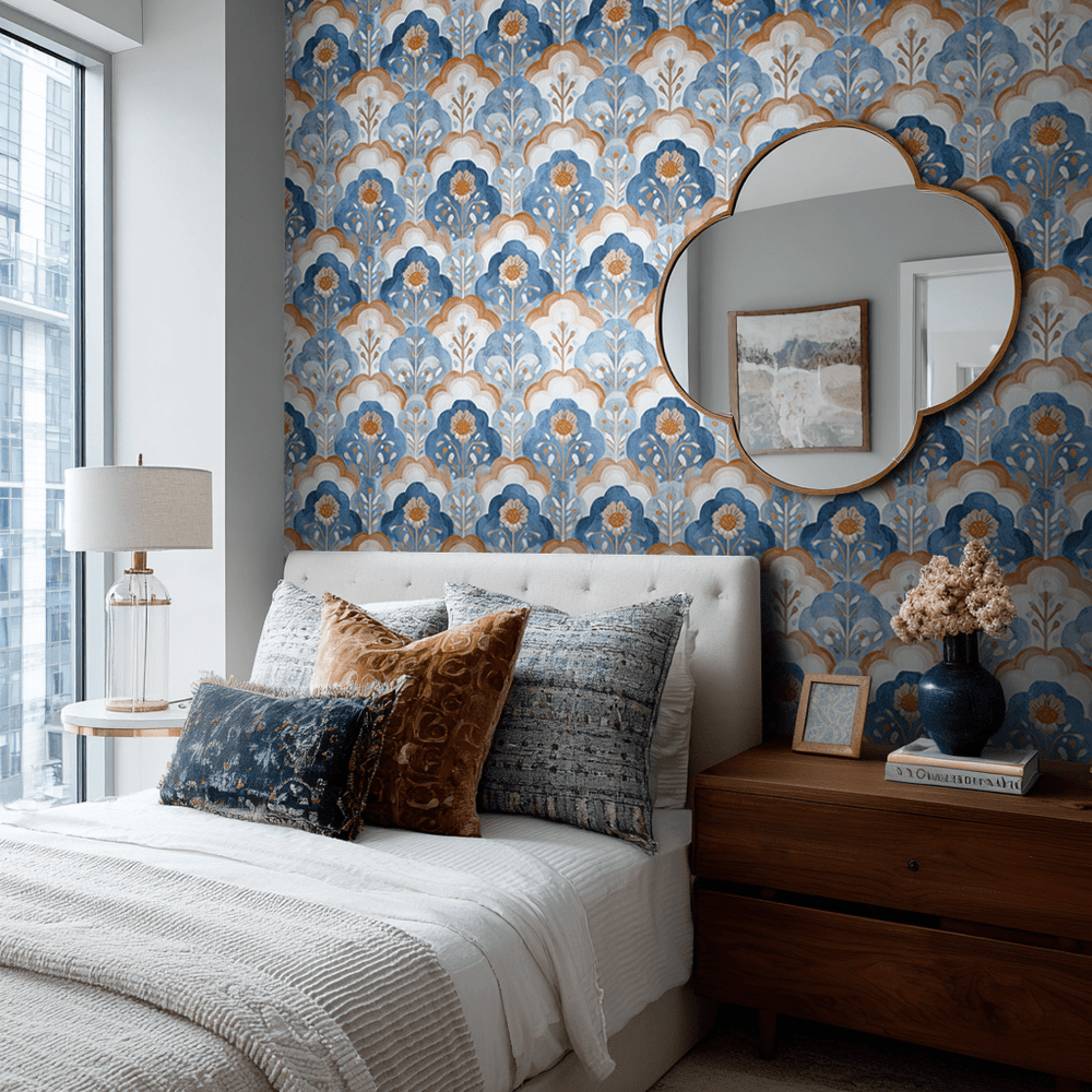 Posy Wallpaper - Painted Paper