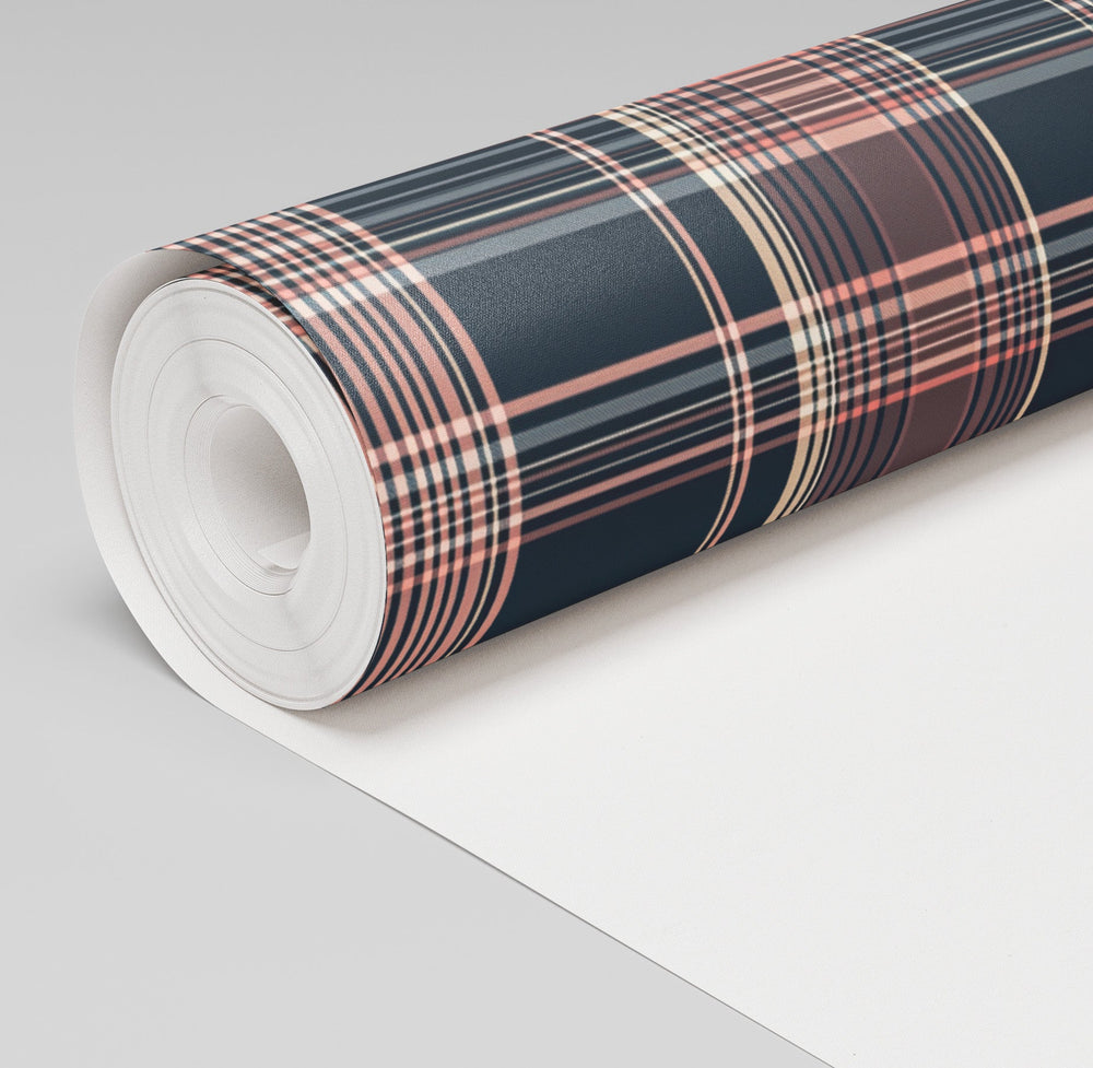 Prescott Plaid Wallpaper - Painted Paper