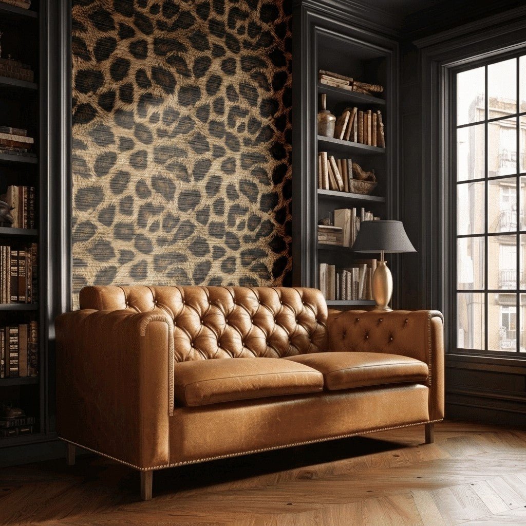 Presley Faux Grasscloth Wallpaper - Painted Paper